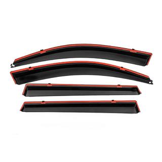 Ikkunatuuliohjaimet kromilistalla Niken Luxury (4 kpl, Long) Toyota Rav 4 2006–2013 kuva 3