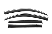 Toyota Land Cruiser Prado 150 2009–2023 Tuuliohjaimet kromilistalla Niken Luxury (4 kpl) kuva 2