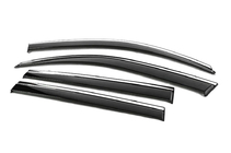 Toyota Land Cruiser Prado 150 2009–2023 Tuuliohjaimet kromilistalla Niken Luxury (4 kpl) kuva 3