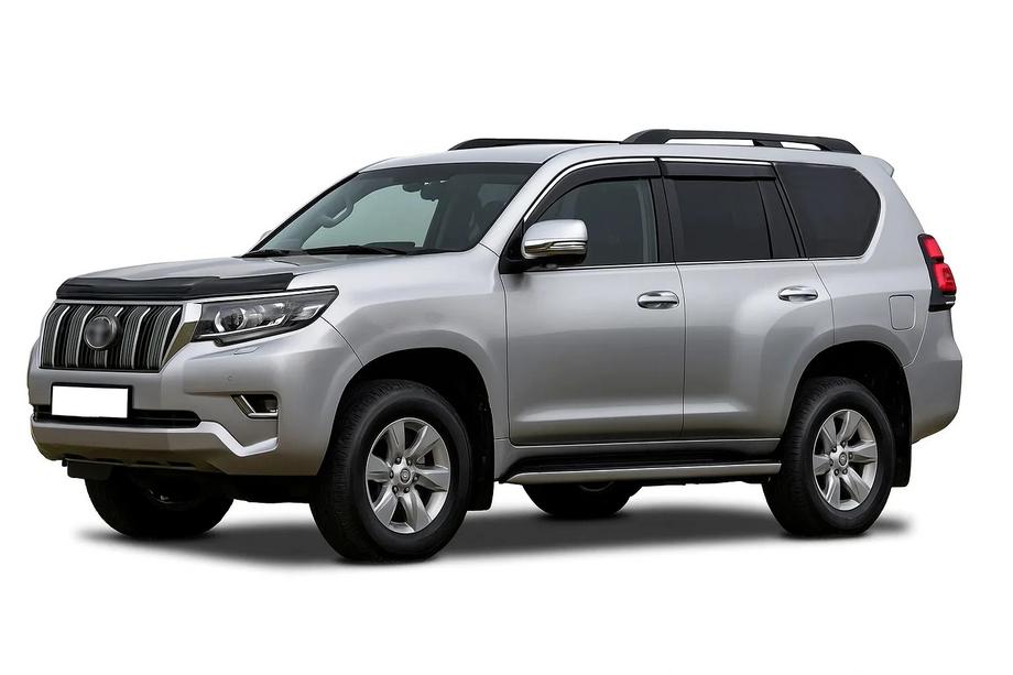 Toyota Land Cruiser Prado 150 2009–2023 Tuuliohjaimet kromilistalla Niken Luxury (4 kpl) Image