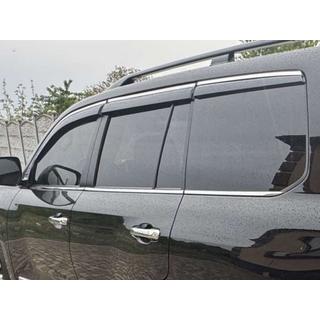 Ikkunatuuliohjaimet kromilistalla Niken Luxury (2008-2015, 6 kpl) kuva 3
