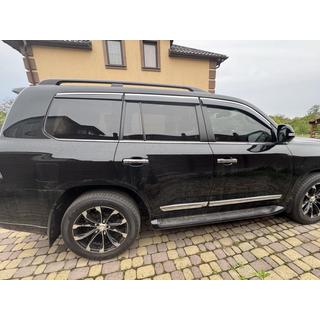 Ikkunatuuliohjaimet kromilistalla Niken Luxury (6 kpl) Toyota Land Cruiser 200 2007–2021 kuva 3