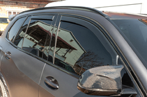 BMW X5 G05 2019–2026 Ikkunatuuliohjaimet, uramalli Niken Luxury (4 kpl) kuva 1