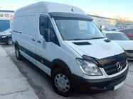 Mercedes Sprinter W906 2006–2018 Tuulilasin lippa V-3 (musta kiiltävä, 5 mm) kuva 2