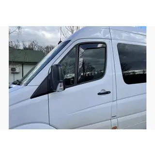 Ikkunatuuliohjaimet, upotettavat (2 kpl, HEKO) Volkswagen Crafter 2006–2016 kuva 2
