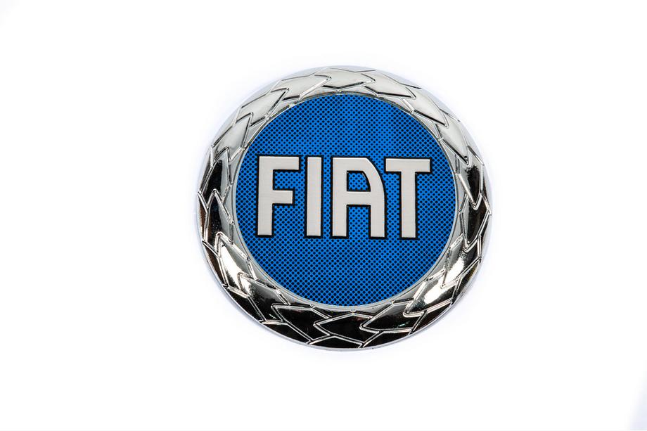 Fiat Old-embleemi (sininen, itseliimautuva) Image