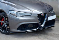 Alfa Romeo Giulia 2016–2022 Etupuskurin lipa DPT (2016-2019, kiiltävä musta) kuva 1