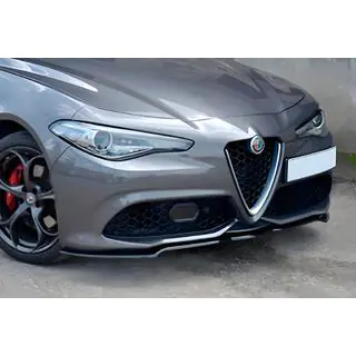 Etupuskurin lipa DPT (2016-2019, kiiltävä musta) Alfa Romeo Giulia 2016–2022
