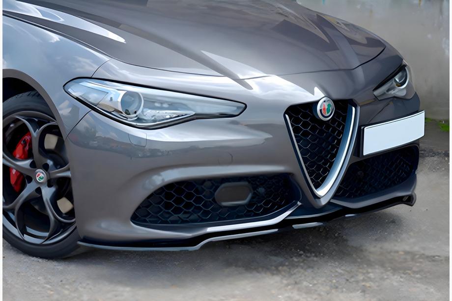 Alfa Romeo Giulia 2016–2022 Etupuskurin lipa DPT (2016-2019, kiiltävä musta) Image