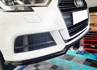 Audi A3 2012–2020 Etupuskurin lip-spoileri DPT V-2 (kiiltävä musta) kuva 1