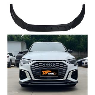 Etupuskurin lip-spoileri DPT V-1 (musta kiiltävä) Audi A3 2020–