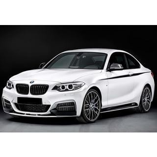 Etulipan spoileri DPT V-2 (M Performance, kiiltävä musta) BMW 2-sarja F22/F23 2014–2021 kuva 1