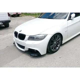 Etusplitterin flapit DPT (E90 M-Sport 2008-2011, kiiltävä musta, 2 kpl)