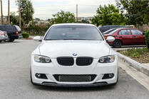 BMW 3-sarja E92/E93 2006–2013 Etuhelma CSL-Style DPT (M-Sport 2006-2010, kiiltävä musta) kuva 2