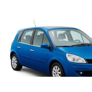 Ikkunoiden ulkolistat (4 kpl, ruostumaton teräs) Renault Scenic 1998–2003 kuva 1