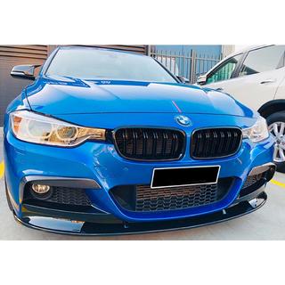 DPT etulipan lisäosa (M Performance, kiiltävä musta) BMW 3-sarja F30/F31 2012–2019 kuva 2