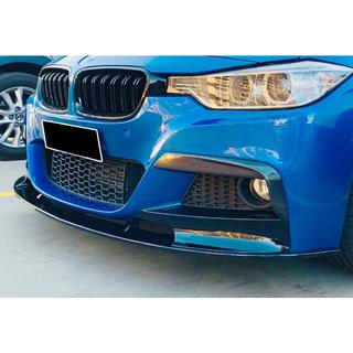 DPT etulipan lisäosa (M Performance, kiiltävä musta) BMW 3-sarja F30/F31 2012–2019 kuva 1