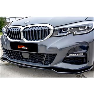 Etupuskurin lip-spoileri DPT V-2 (kiiltävä musta) BMW 3-sarja G20/G21 2018– kuva 1