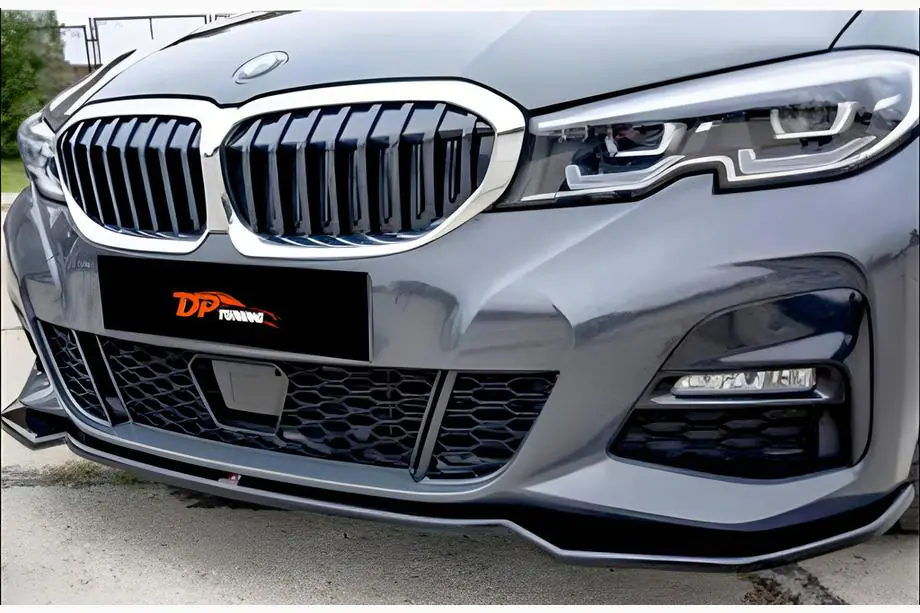 BMW 3-sarja G20/G21 2018– Etupuskurin lip-spoileri DPT V-2 (kiiltävä musta) Image