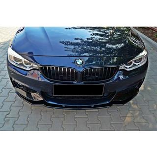 Etupuskurin lip spoiler DPT V-2 (M-Sportille, kiiltävä musta) BMW 4-sarja F32/F33/F36 2012–2020 kuva 3