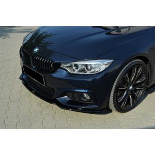 Etupuskurin lip spoiler DPT V-2 (M-Sportille, kiiltävä musta) BMW 4-sarja F32/F33/F36 2012–2020 kuva 1