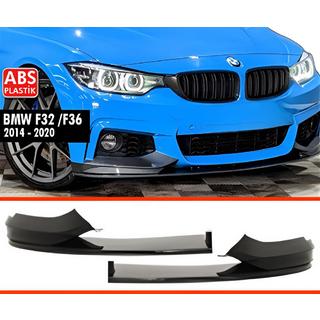 Etupuskurin lipa DPT V-4 (M Technic, kiiltävä musta) BMW 4-sarja F32/F33/F36 2012–2020