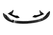 BMW 4-sarja F32/F33/F36 2012–2020 Etupuskurin lip-spoileri DPT V-5 (M4, kiiltävä musta) kuva 6