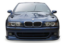 BMW 5-sarja E39 1996–2003 Etupuskurin lip-splitteri DPT (Hamann, kiiltävän musta) kuva 1