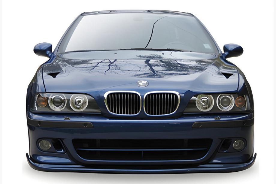 BMW 5-sarja E39 1996–2003 Etupuskurin lip-splitteri DPT (Hamann, kiiltävän musta) Image