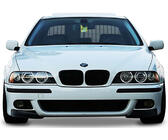 BMW 5-sarja E39 1996–2003 DPT etulipan lippa (M5, kiiltomusta) kuva 2