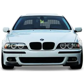 DPT etulipan lippa (M5, kiiltomusta) BMW 5-sarja E39 1996–2003 kuva 2