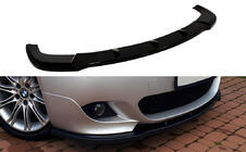 BMW 5-sarja E60/E61 2003–2010 Etupuskurin lip spoiler DPT (M Technic Max Hamann kiiltävä musta) kuva 1