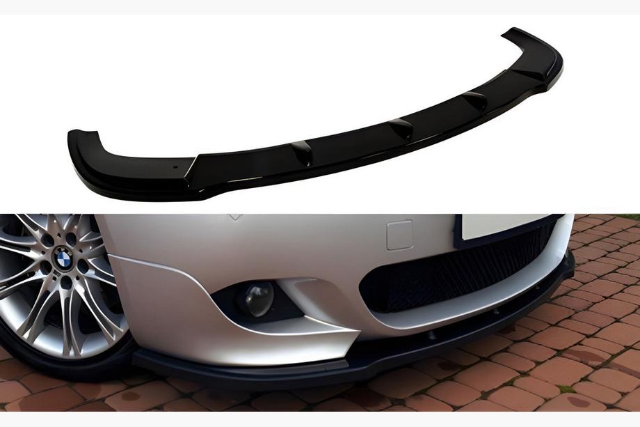 BMW 5-sarja E60/E61 2003–2010 Etupuskurin lip spoiler DPT (M Technic Max Hamann kiiltävä musta) Image
