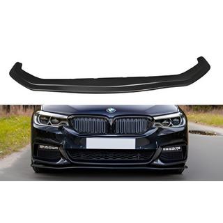 DPT V-2 etupuskurin lip-spoileri (2017-2020, musta kiiltävä) BMW 5-sarja G30/G31 2017–2023 kuva 1