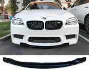 BMW 5-sarja F10/F11 2010–2016 DPT V1 etulippa (M5:lle, kiiltävä musta) kuva 1