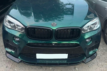 BMW X5 F15 2013–2018 Etupuskurin lip spoiler DPT V-2 (X5M F85, kiiltävä musta) kuva 4