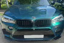 BMW X5 F15 2013–2018 Etupuskurin lip spoiler DPT V-2 (X5M F85, kiiltävä musta) kuva 12