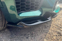 BMW X5 F15 2013–2018 Etupuskurin lip spoiler DPT V-2 (X5M F85, kiiltävä musta) kuva 14