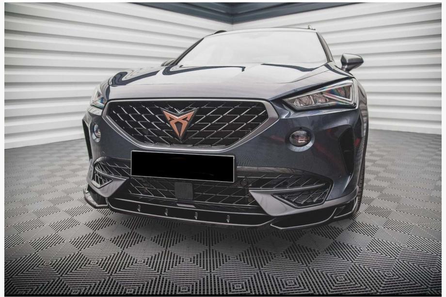Cupra Formentor 2020– DPT etupuskurin lip-spoileri (kiiltävä musta) Image