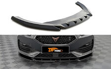 Seat Leon 2020– DPT etupuskurin spoilerilippa (Cupra, kiiltävä musta) kuva 1