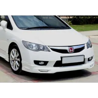 DPT etupuskurin lip spoileri (2009-2011, maalattava) Honda Civic Sedan VIII 2006–2011 kuva 1