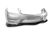 Mercedes C-sarja W204 2007–2015 Etupuskurin lipa DPT V2 (2011-2015, kiiltävä musta) kuva 5