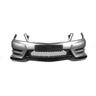Etupuskurin lipa DPT V2 (2011-2015, kiiltävä musta) Mercedes C-sarja W204 2007–2015 kuva 3