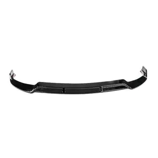 DPT etupuskurin lip-spoileri (2019-2021, vain AMG-Line, kiiltävän musta) Mercedes C-сlass W205 2014–2021 kuva 1