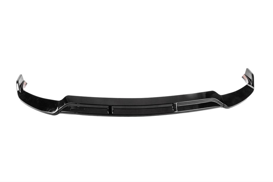 Mercedes C-class W205 2014–2021 DPT etupuskurin lip-spoileri (2019-2021, vain AMG-Line, kiiltävän musta) Kuva 1
