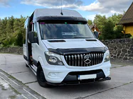 Mercedes Sprinter W906 2006–2018 DPT etupuskurin lip-spoileri (kiiltävä musta) kuva 3