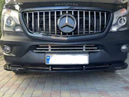 Mercedes Sprinter W906 2006–2018 DPT etupuskurin lip-spoileri (kiiltävä musta) kuva 9