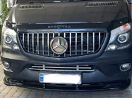 Mercedes Sprinter W906 2006–2018 DPT etupuskurin lip-spoileri (kiiltävä musta) kuva 10