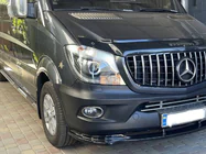 Mercedes Sprinter W906 2006–2018 DPT etupuskurin lip-spoileri (kiiltävä musta) kuva 11