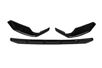Seat Ibiza 2010–2017 Etupuskurin lip-spoileri DPT V-2 (kiiltävä musta) kuva 10